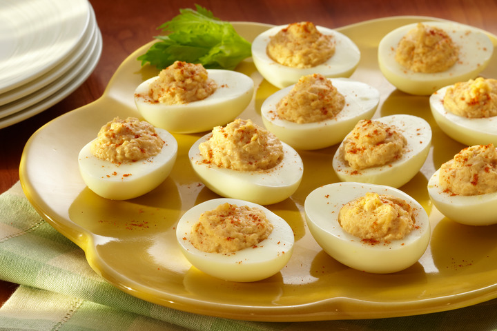 Heart Smart Stuffed Eggs