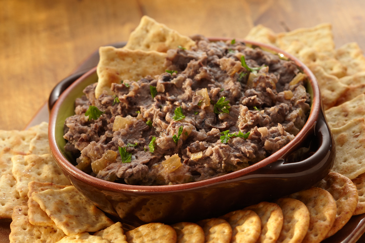 Caramelized Onion and Black Bean Dip
