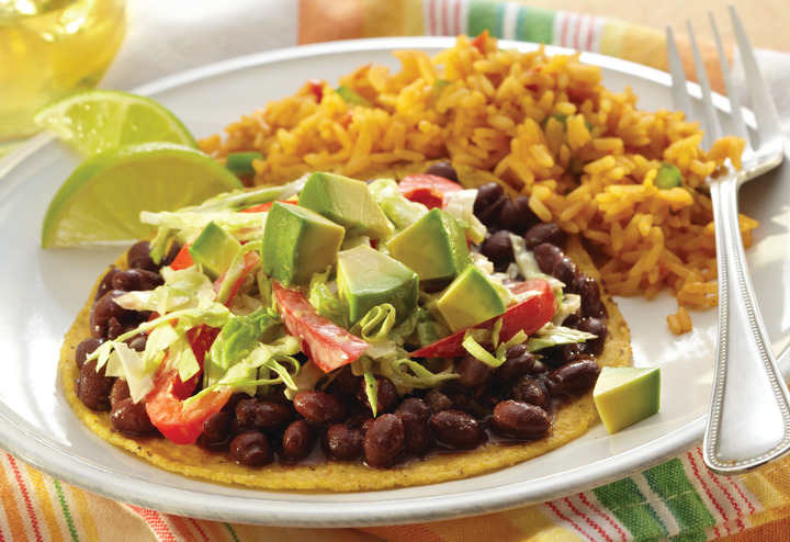 Jalapeno Black Bean Tostadas