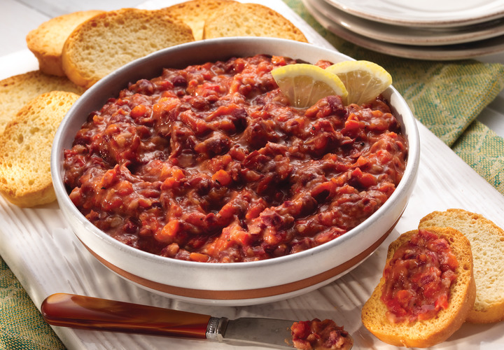 Roasted Red Pepper and Bean Spread