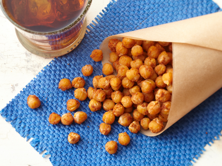 Spicy Roasted Garbanzo Beans