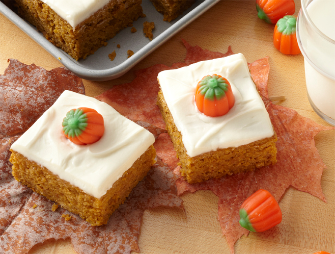 Pumpkin Bean Bars