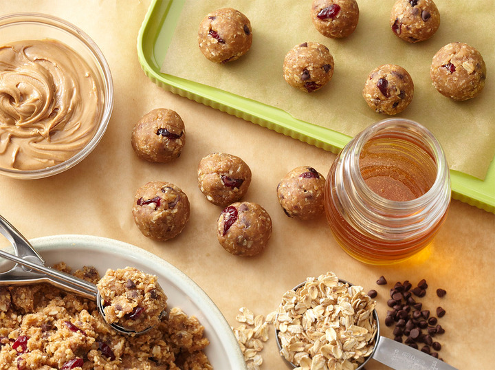 Toasted Oat Energy Bites
