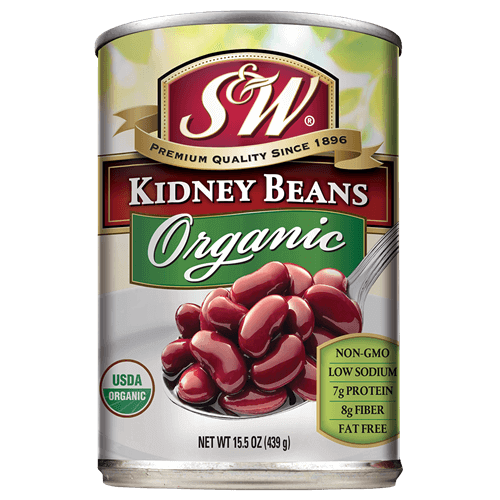 S&W® Organic Kidney Beans